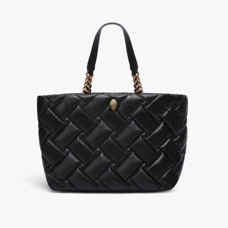 Kurt Geiger London Kensington Soft Women\'s Shopper Bag Black | Malaysia WD91-736