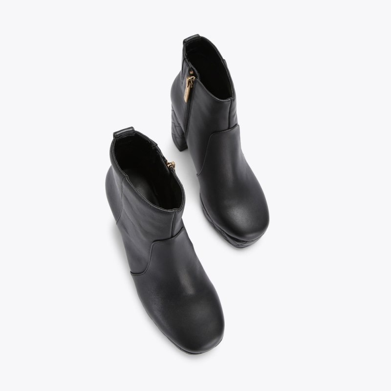 Kurt Geiger London Kensington Women's Heeled Boots Black | Malaysia AJ20-506
