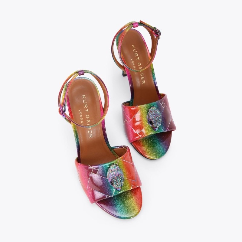 Kurt Geiger London Kensington Sandal Women's Heels Multicolor | Malaysia JQ09-272