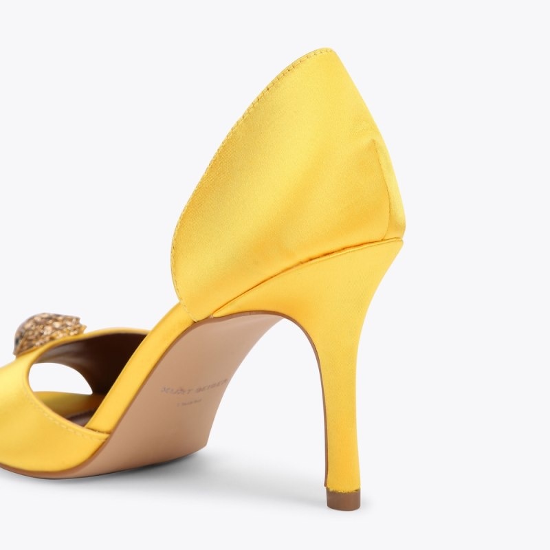 Kurt Geiger London Kensington D Orsay Women's Heels Yellow | Malaysia HB27-076