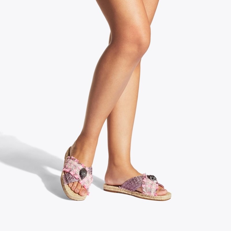 Kurt Geiger London Kensington Women's Espadrilles Pink | Malaysia QA22-668