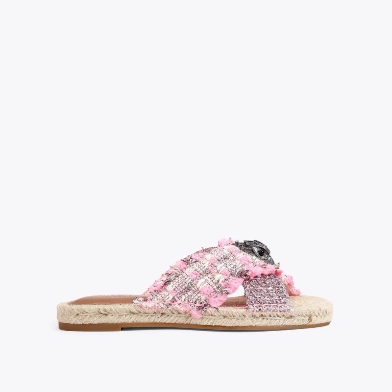 Kurt Geiger London Kensington Women's Espadrilles Pink | Malaysia QA22-668