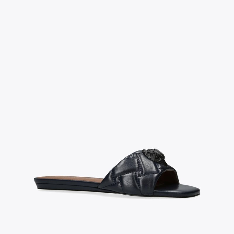 Kurt Geiger London Kensington Women's Sandals Dark Blue | Malaysia VF16-903