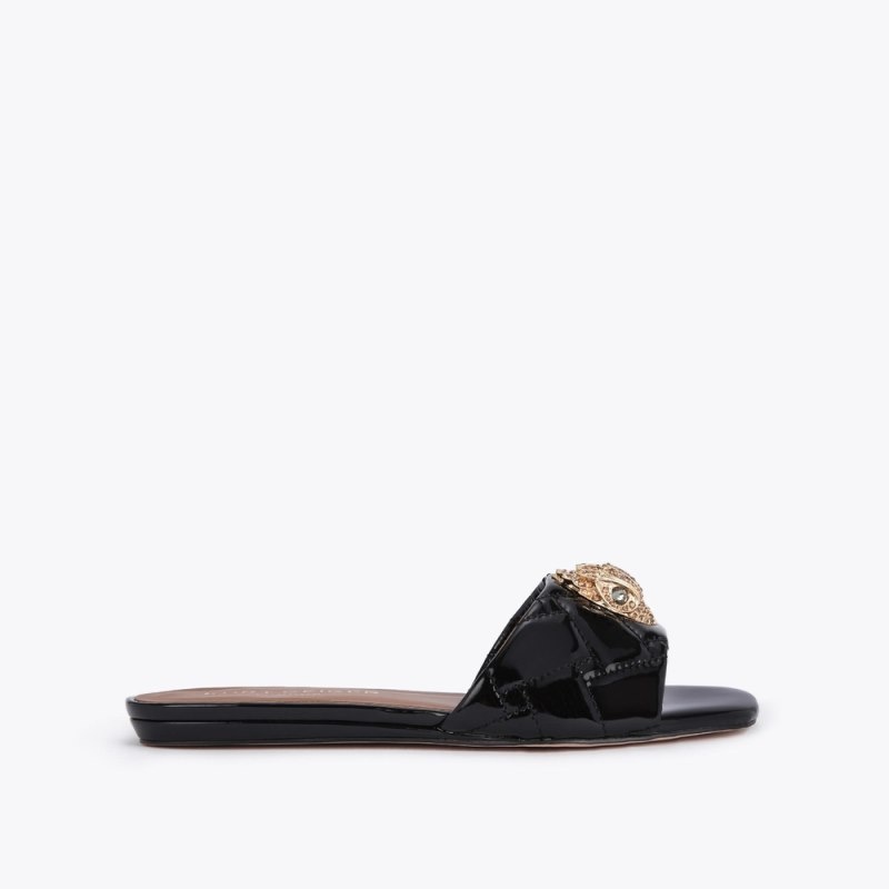 Kurt Geiger London Kensington Women\'s Sandals Black | Malaysia NL47-685