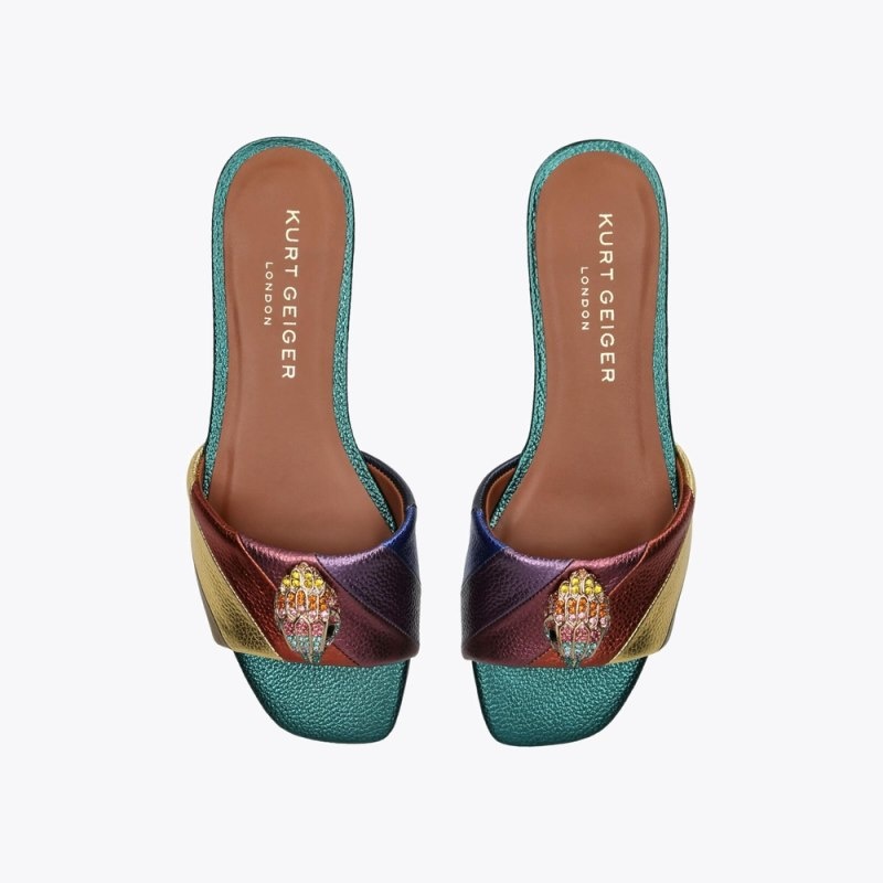 Kurt Geiger London Kensington Sandal Women's Flat Shoes Multicolor | Malaysia RM01-792