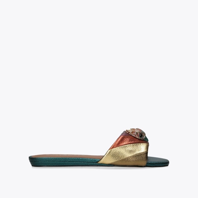 Kurt Geiger London Kensington Sandal Women\'s Flat Shoes Multicolor | Malaysia RM01-792