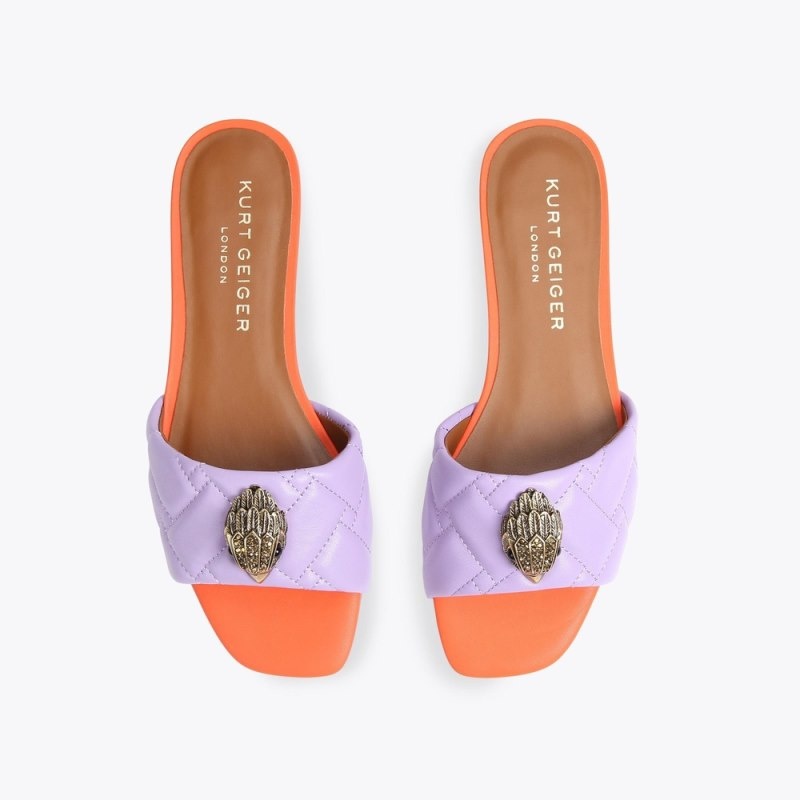 Kurt Geiger London Kensington Sandal Women's Flat Shoes Multicolor | Malaysia DW68-123