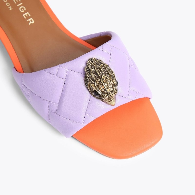 Kurt Geiger London Kensington Sandal Women's Flat Shoes Multicolor | Malaysia DW68-123