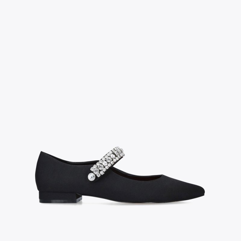 Kurt Geiger London Kingly Women\'s Flat Shoes Black | Malaysia TC36-130