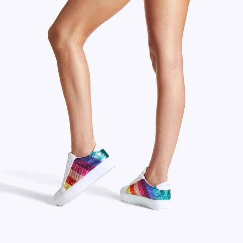 Kurt Geiger London Laney Crystal Women's Trainers Multicolor | Malaysia BW01-000