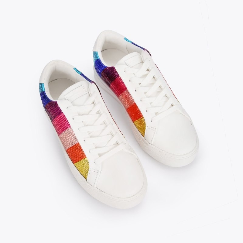 Kurt Geiger London Laney Crystal Women's Trainers Multicolor | Malaysia BW01-000