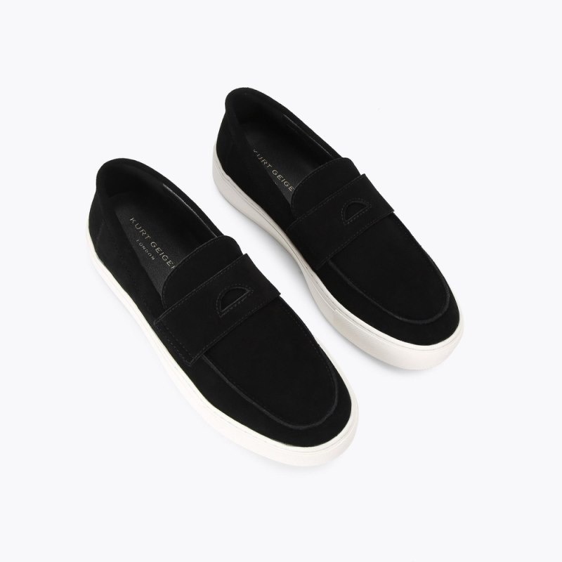 Kurt Geiger London Laney Slip On Men's Casual Shoes Black | Malaysia XC21-142