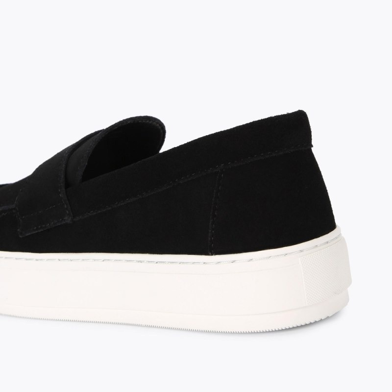 Kurt Geiger London Laney Slip On Men's Trainers Black | Malaysia ZN02-858