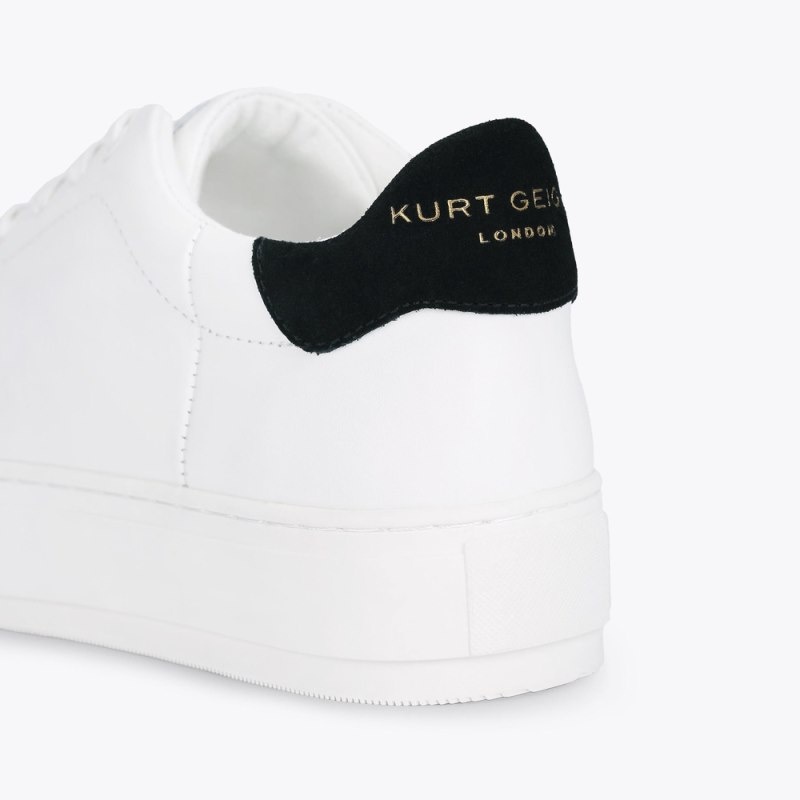 Kurt Geiger London Laney Women's Trainers White Black | Malaysia YF79-603