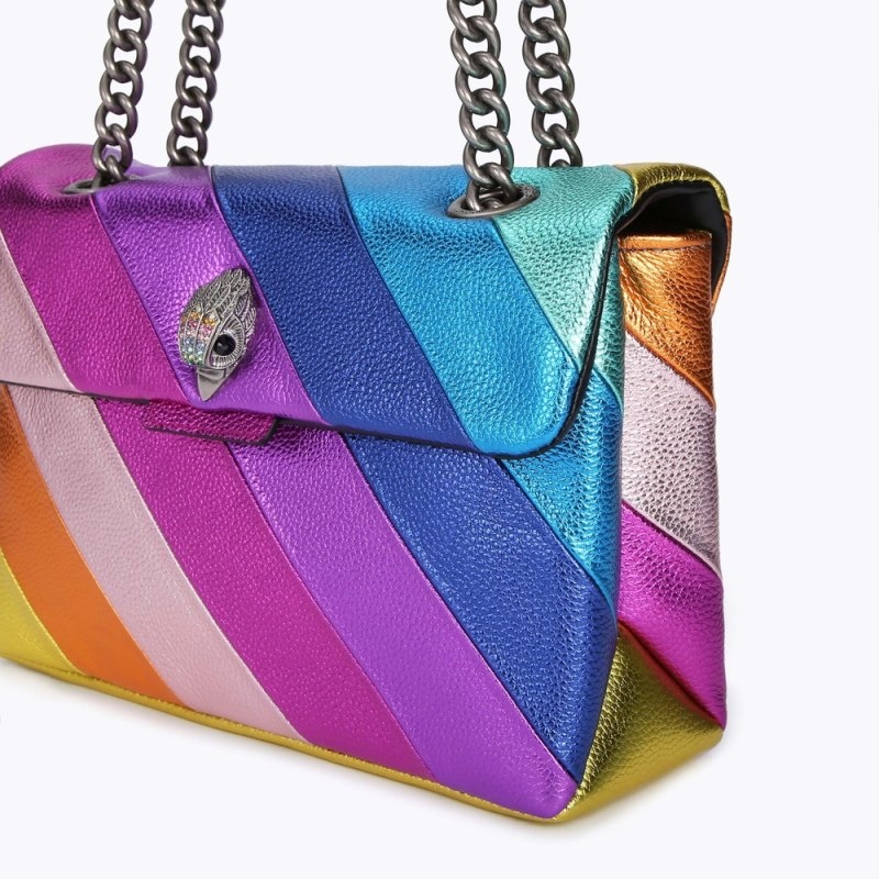 Kurt Geiger London Leather Kensington Women's Crossbody Bags Multicolor | Malaysia UP28-177