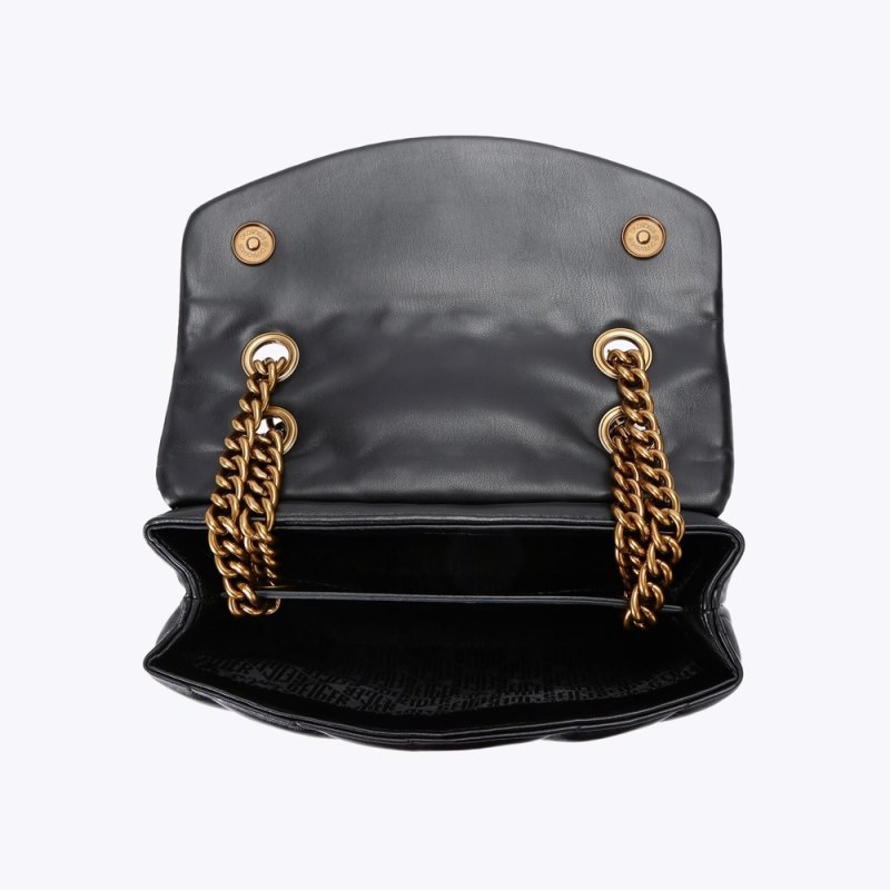 Kurt Geiger London Leather Kensington Eye Women's Crossbody Bags Black | Malaysia CL88-295