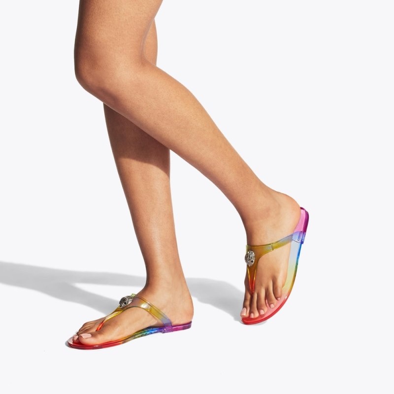 Kurt Geiger London Maddison Sandal Women's Flat Shoes Multicolor | Malaysia XY80-722
