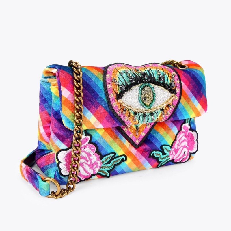 Kurt Geiger London Medium Eye Kensington Women's Crossbody Bags Multicolor | Malaysia XB75-244