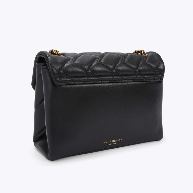 Kurt Geiger London Medium Eye Kensington Women's Crossbody Bags Black | Malaysia GZ81-846