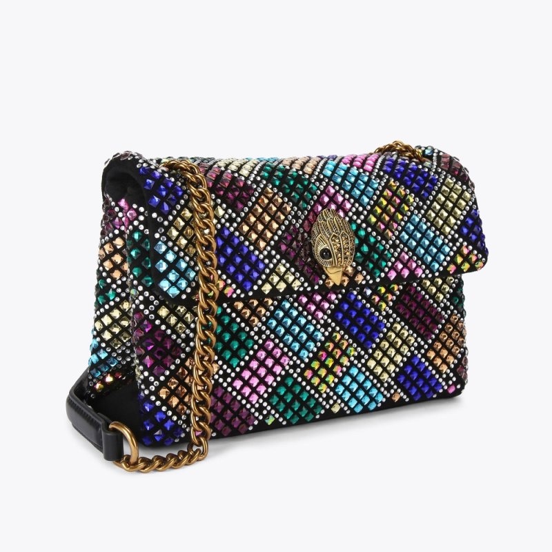 Kurt Geiger London Medium Kensington Bag Women's Crossbody Bags Multicolor | Malaysia YF41-474
