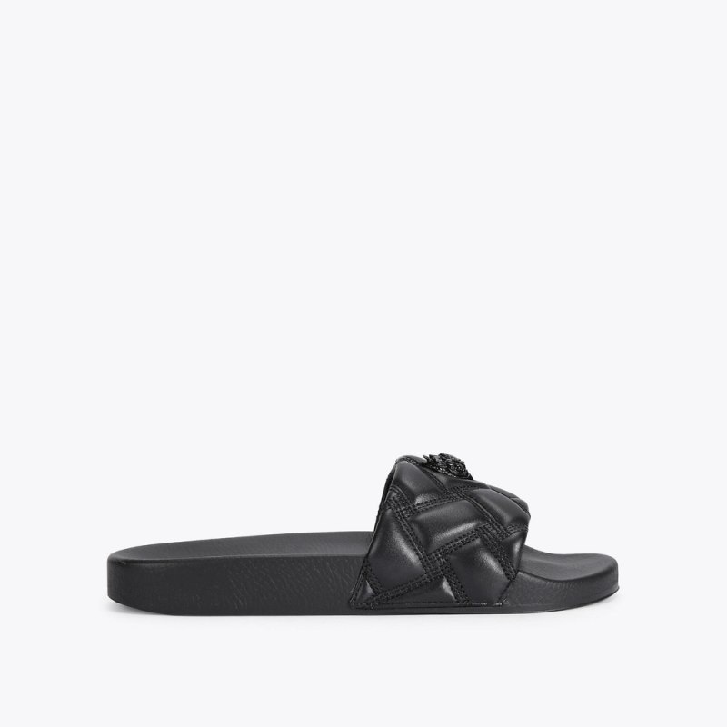 Kurt Geiger London Meena Eagle Women's Sandals Black | Malaysia QP71-998