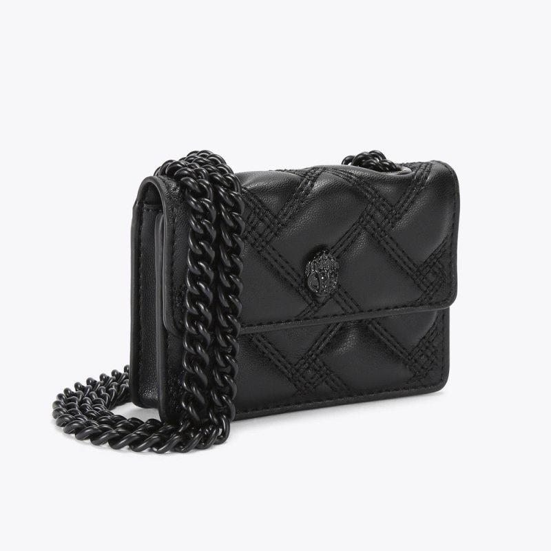 Kurt Geiger London Micro Kensington Women's Crossbody Bags Black | Malaysia NB99-933