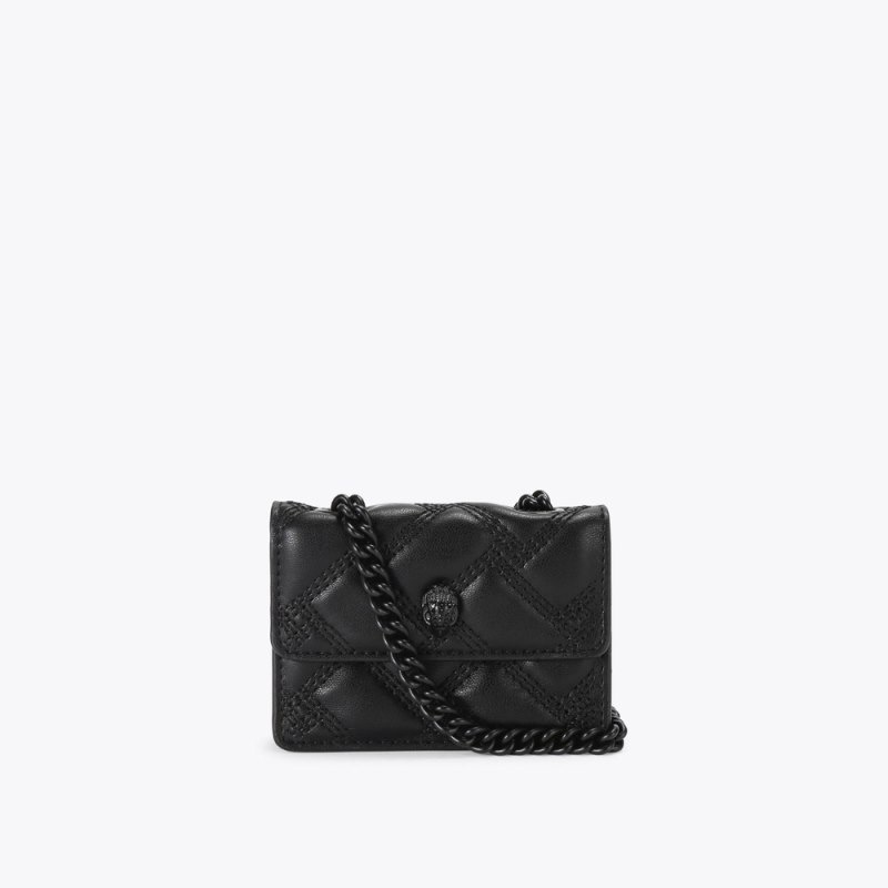 Kurt Geiger London Micro Kensington Women's Crossbody Bags Black | Malaysia NB99-933