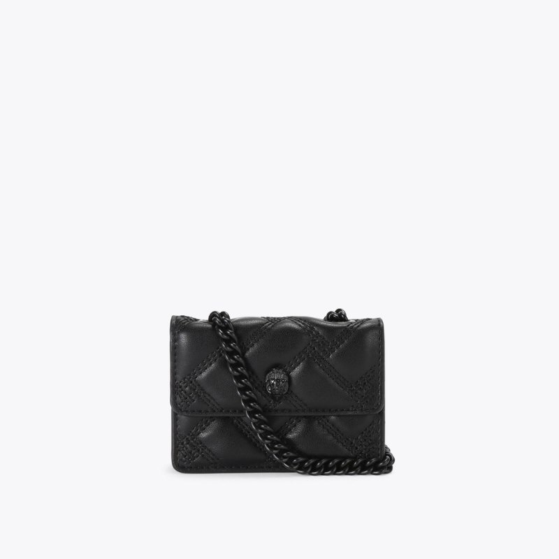 Kurt Geiger London Micro Kensington Women's Mini Bags Black | Malaysia YQ72-884
