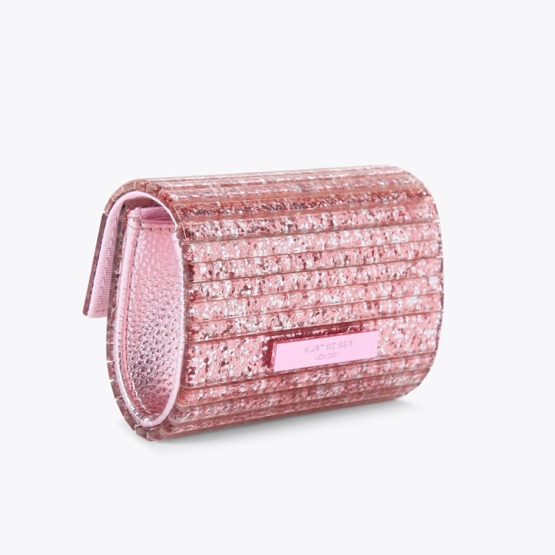 Kurt Geiger London Micro Party Women's Clutches Pink | Malaysia VW75-663