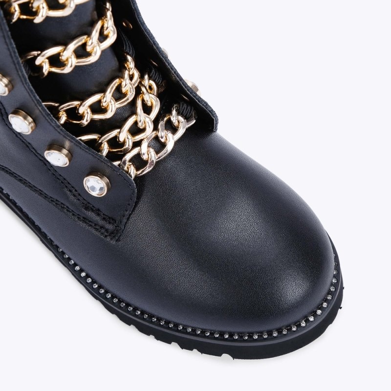 Kurt Geiger London Mini Bax Boot Kids Shoes Black | Malaysia HO61-863