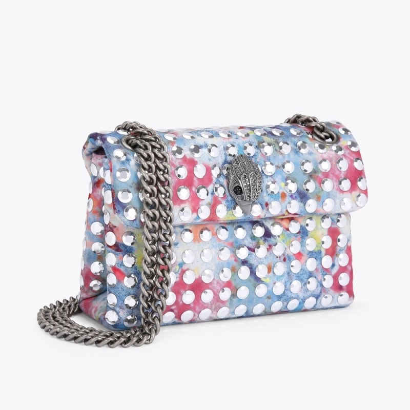 Kurt Geiger London Mini Fabric Kensington Women's Crossbody Bags Multicolor | Malaysia LV38-549