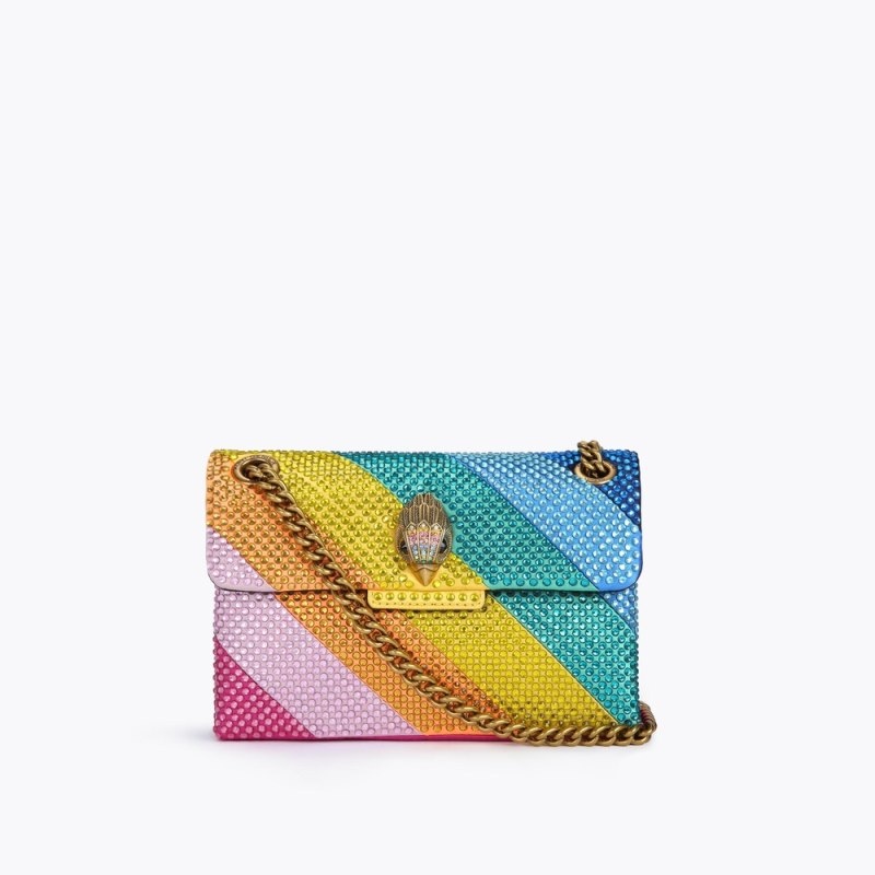 Kurt Geiger London Mini Fabric Kensington Women\'s Mini Bags Multicolor | Malaysia SO55-288
