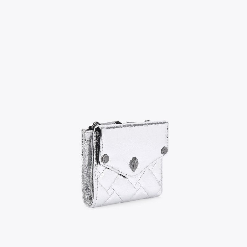 Kurt Geiger London Mini Hackney Women's Purses Silver | Malaysia SI30-828