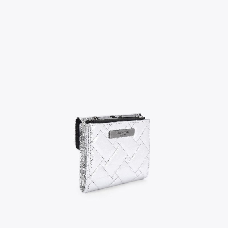 Kurt Geiger London Mini Hackney Women's Purses Silver | Malaysia SI30-828