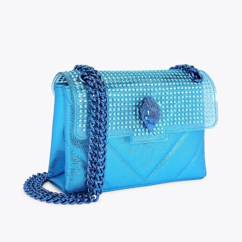 Kurt Geiger London Mini Kensington Women's Mini Bags Blue | Malaysia EK38-422