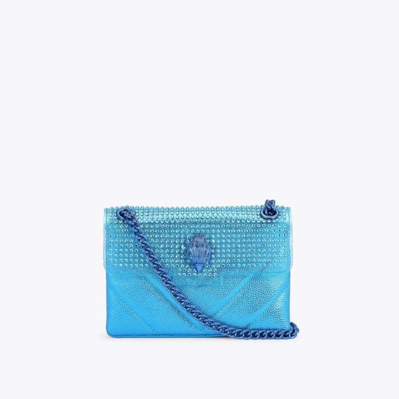 Kurt Geiger London Mini Kensington Women\'s Mini Bags Blue | Malaysia EK38-422