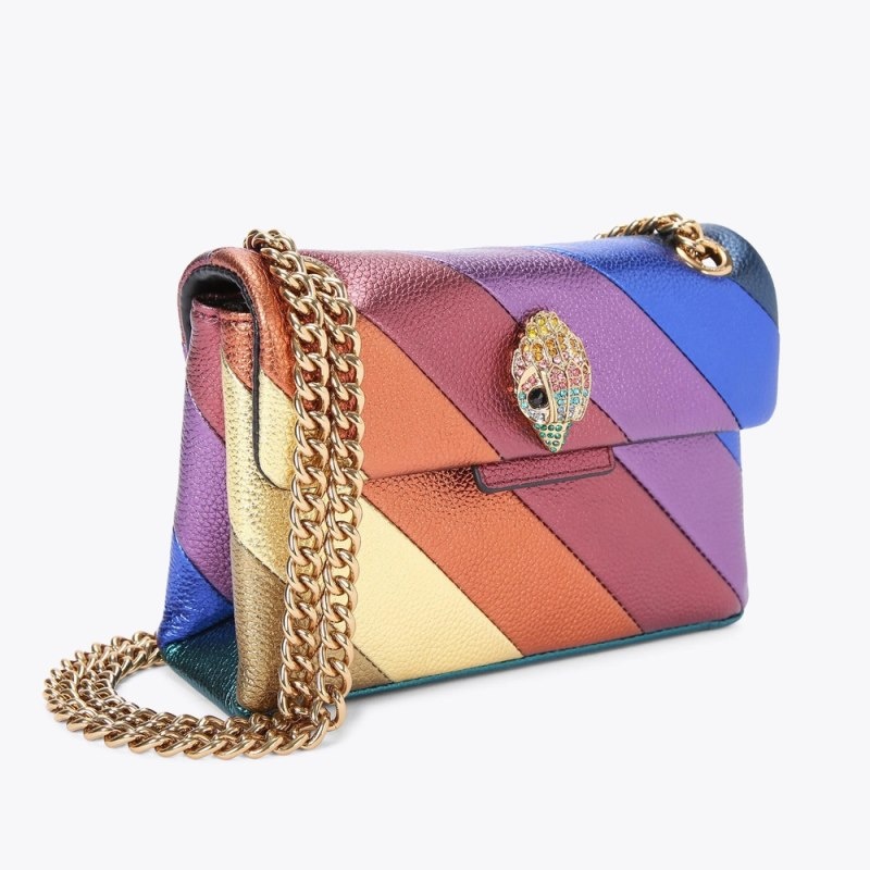 Kurt Geiger London Mini Leather Kensington Women's Crossbody Bags Multicolor | Malaysia GF85-855