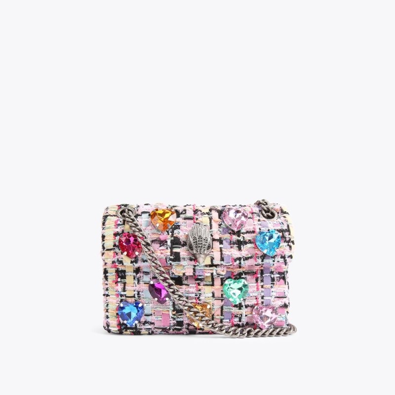 Kurt Geiger London Mini Love Kensington Women\'s Crossbody Bags Multicolor | Malaysia VK82-323