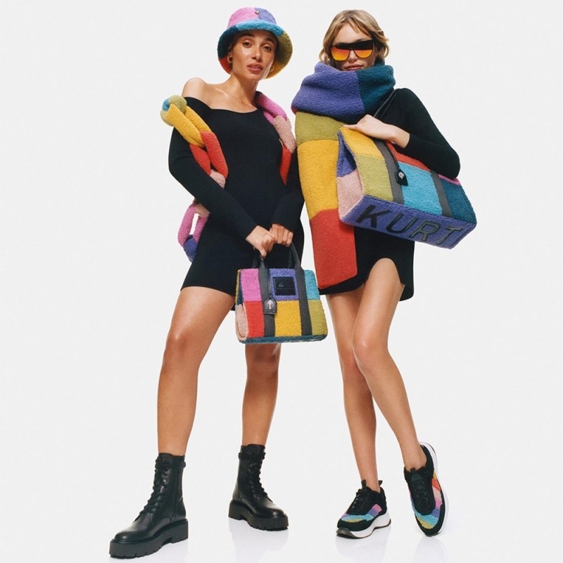 Kurt Geiger London Mini Teddy Southbank Women's Crossbody Bags Multicolor | Malaysia HA62-898