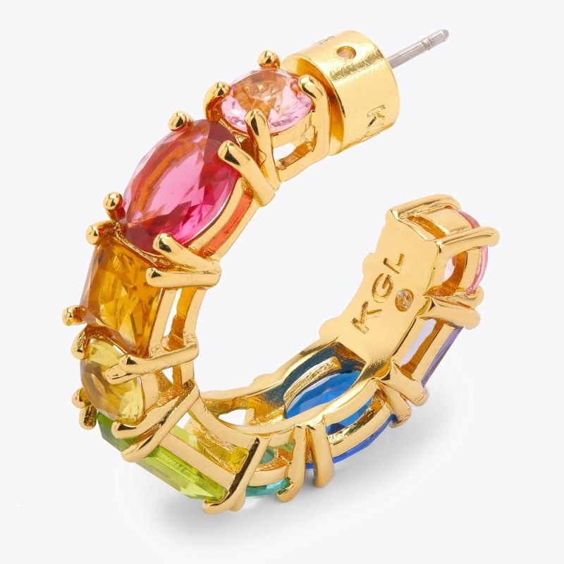 Kurt Geiger London Multigem Earrings Women's Jewelry Multicolor | Malaysia CF00-425