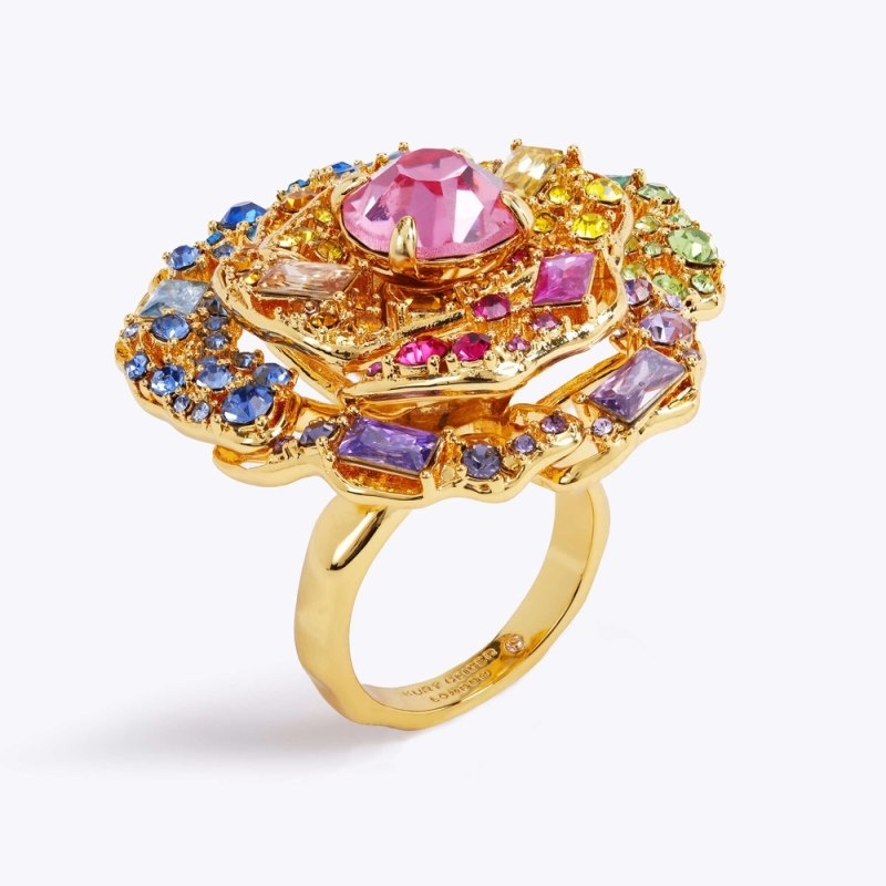Kurt Geiger London Mw Bloom Ring Women\'s Jewelry Multicolor | Malaysia ME45-604