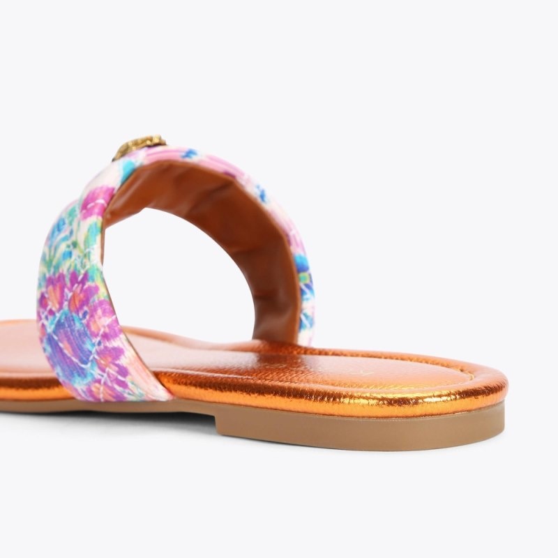 Kurt Geiger London Mw Kensington Women's Flip Flops Pink | Malaysia HZ65-831