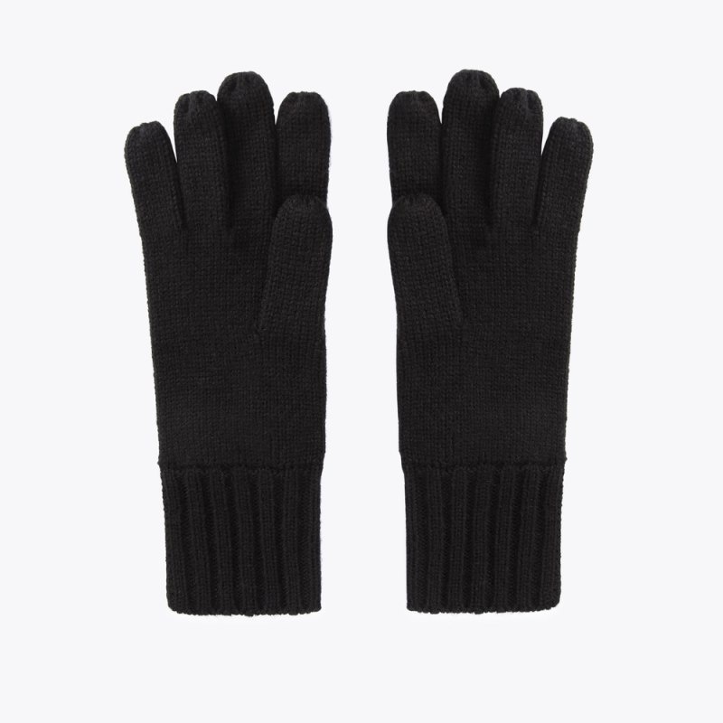 Kurt Geiger London Octavia Knit Women's Gloves Black | Malaysia HH37-746
