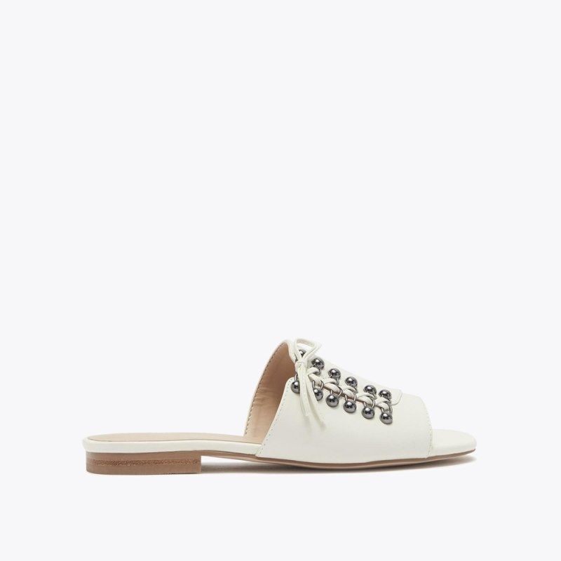 Kurt Geiger London Odette Women's Sandals Bone | Malaysia UA60-966