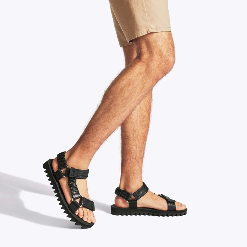 Kurt Geiger London Orion Men's Sandals Black | Malaysia XQ44-654