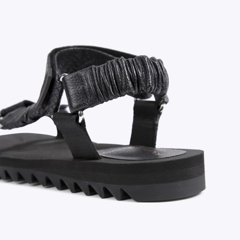 Kurt Geiger London Orion Men's Sandals Black | Malaysia XQ44-654