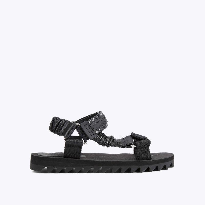 Kurt Geiger London Orion Men\'s Sandals Black | Malaysia XQ44-654