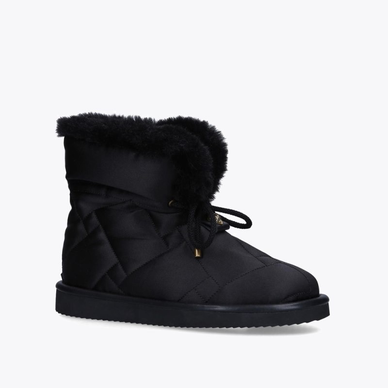 Kurt Geiger London Orson Pufferie Women's Boots Black | Malaysia SE91-000