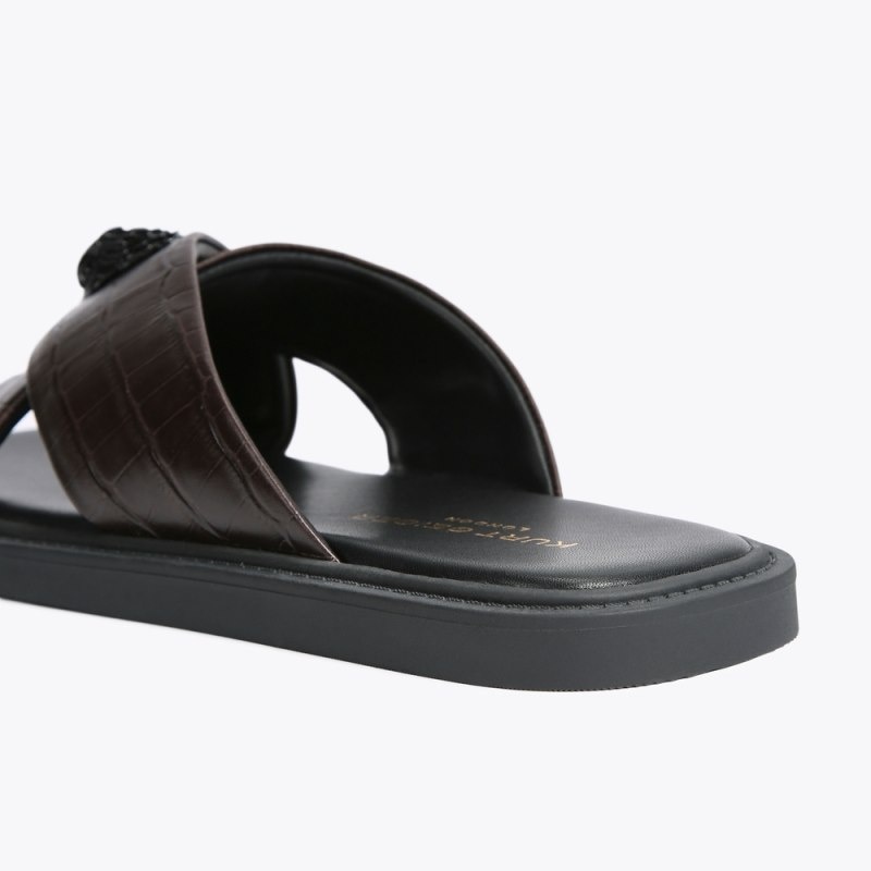 Kurt Geiger London Owen Men's Sandals Brown | Malaysia MT53-408