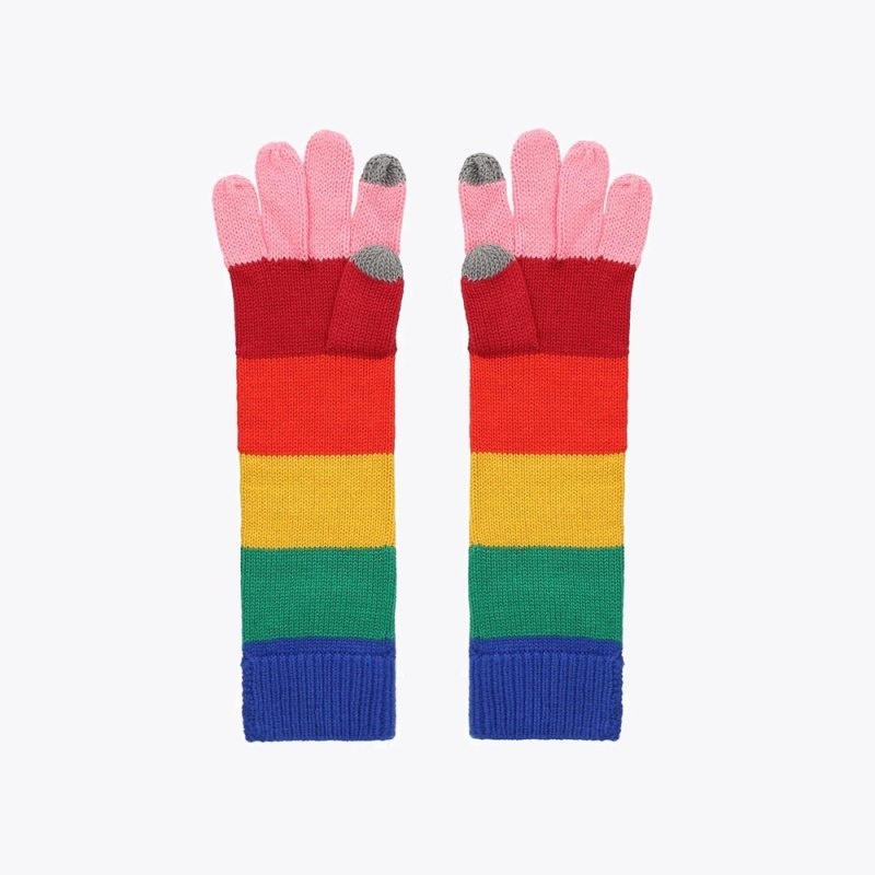 Kurt Geiger London Rainbow Women's Gloves Multicolor | Malaysia EU74-058